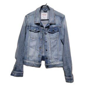 Mossimo Supply Co Denim Jean Jacket blue Women's Large